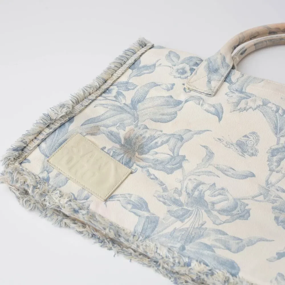 Sandro Kasbah Blue Floral Bag
